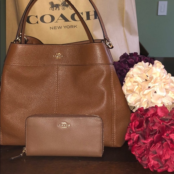 Coach Handbags - ✨SALE Coach Bundle Deal Lexy Shoulder Bag Bundle